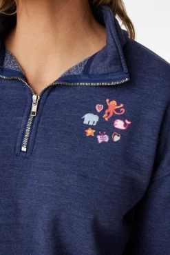 Women Roller Rabbit Casuals | Icon Wave Haf Zip