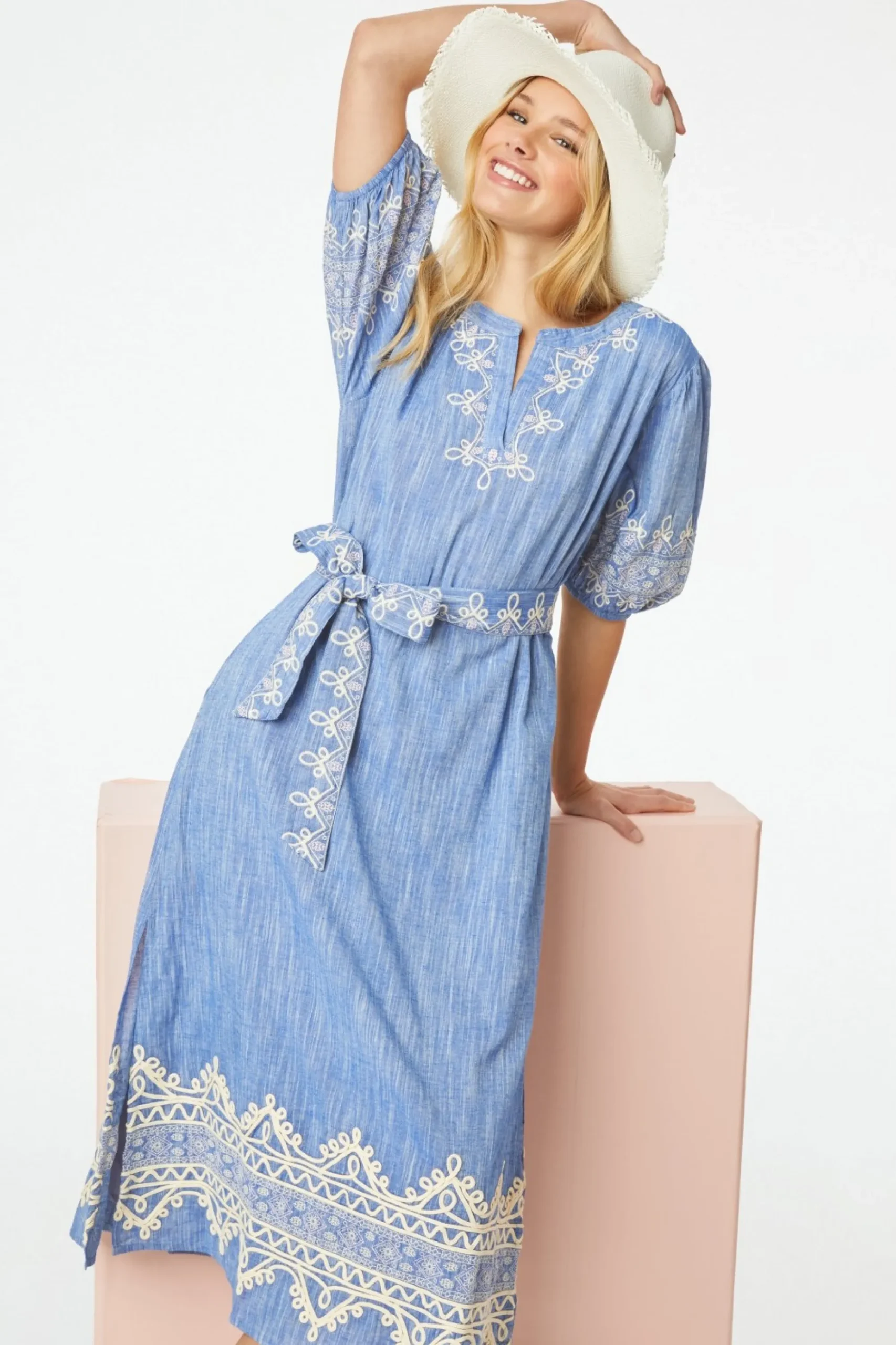 Women Roller Rabbit Dresses | Indera uca Caftan