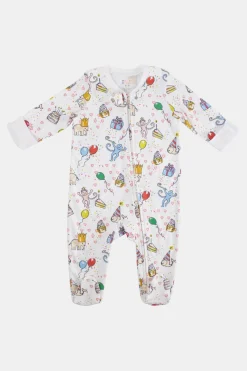 Baby Roller Rabbit Pajamas | Infant Birthday Bonanza Zipper Footie