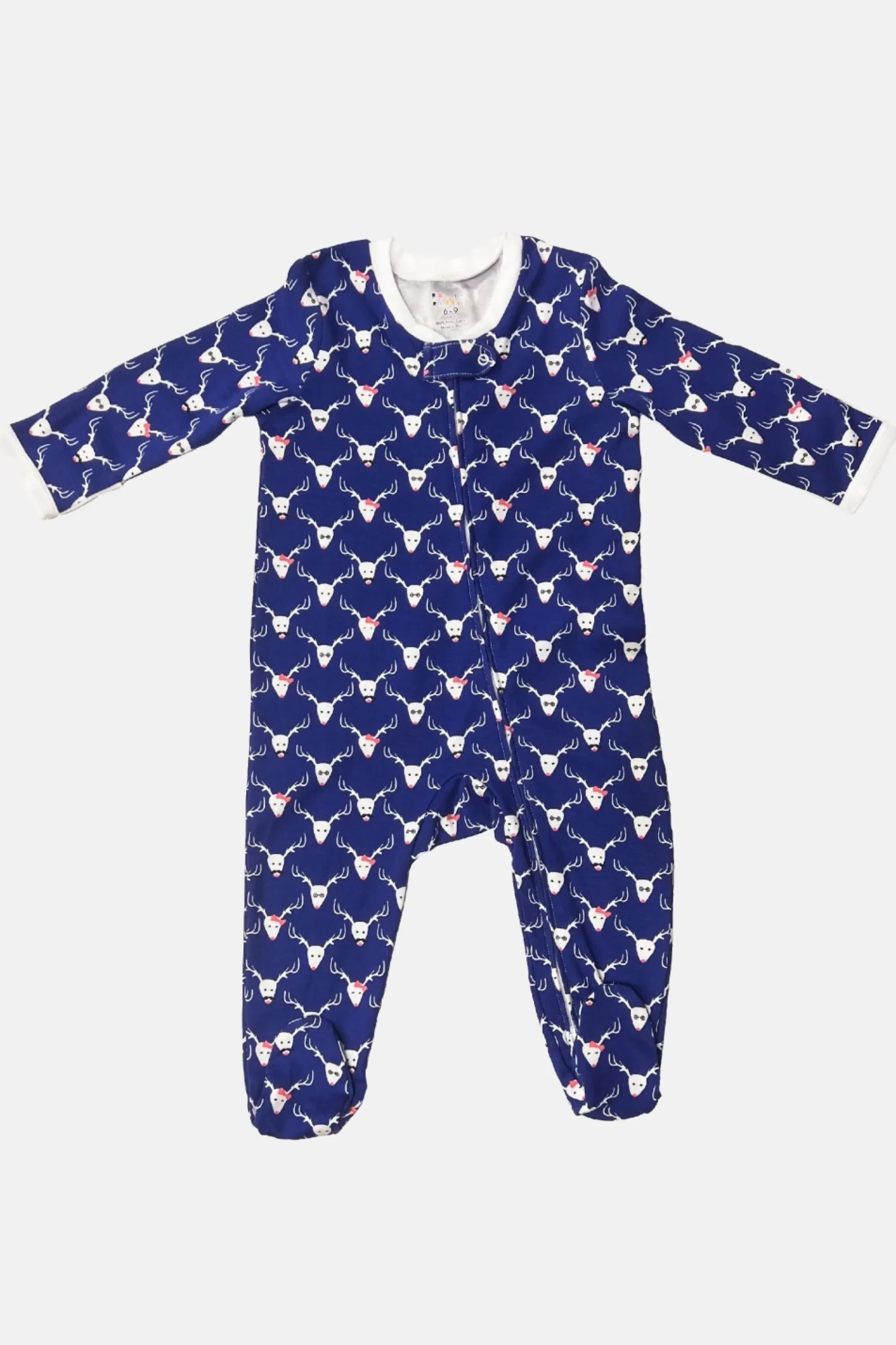 Baby Roller Rabbit Pajamas | Infant Deerest Zipper Footie