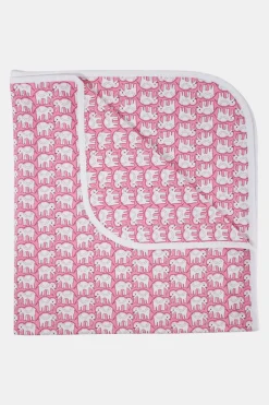 Baby Roller Rabbit Accessories | Infant Hathi Receiving Blanket