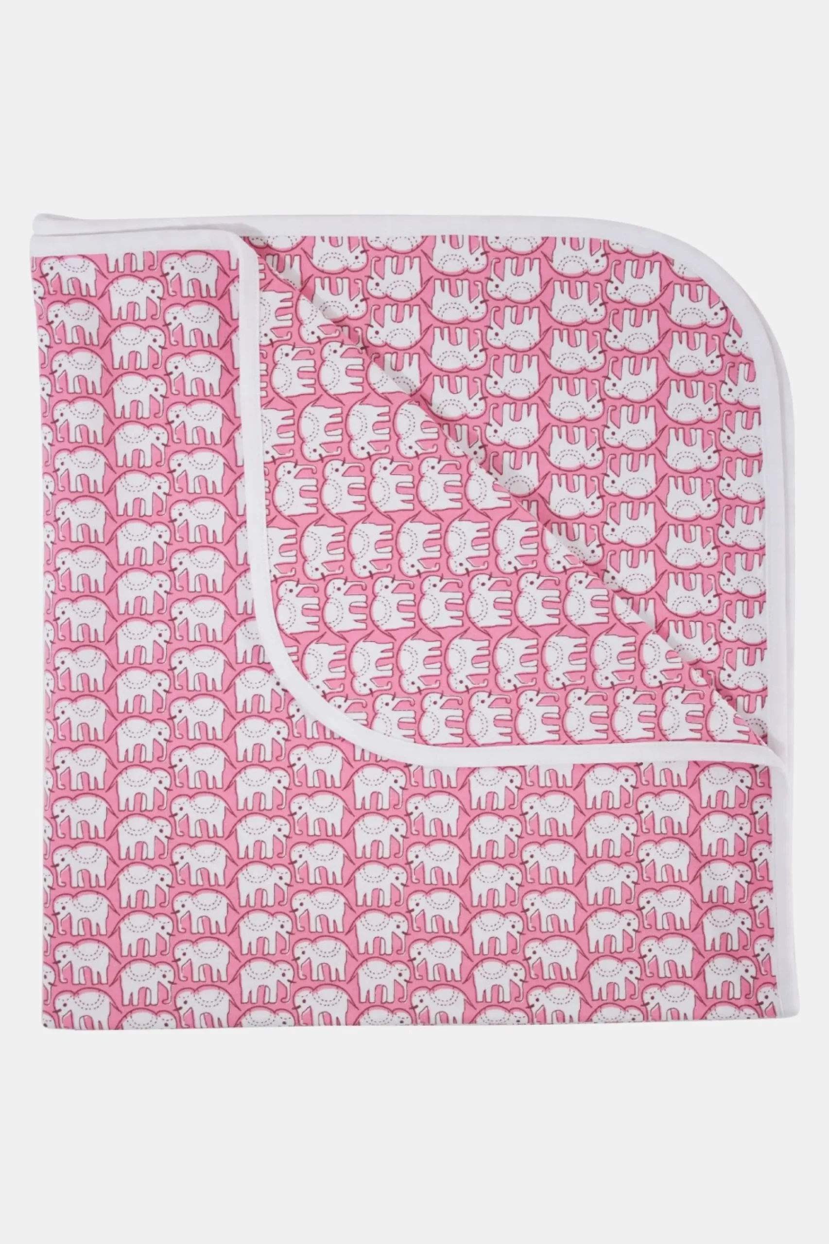 Baby Roller Rabbit Accessories | Infant Hathi Receiving Blanket
