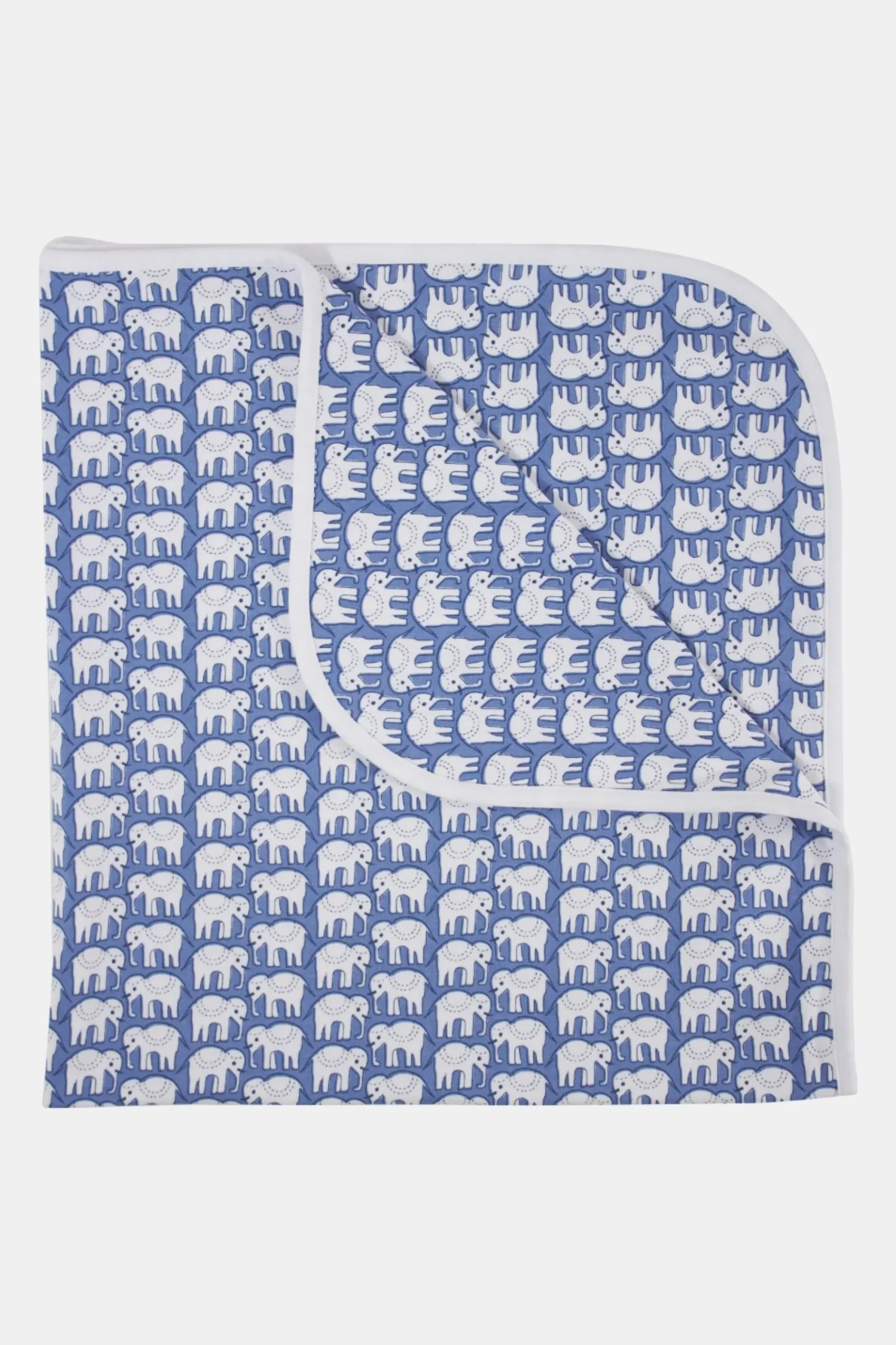 Baby Roller Rabbit Accessories | Infant Hathi Receiving Blanket