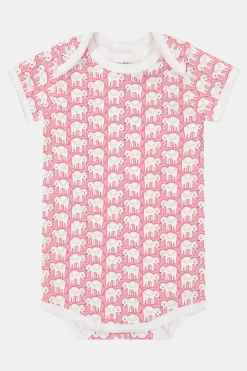 Baby Roller Rabbit Pajamas | Infant Hathi Short Sleeve Onesie
