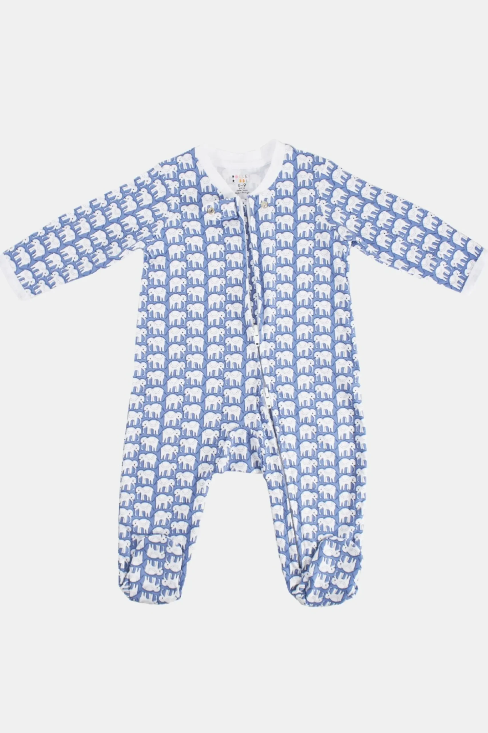 Baby Roller Rabbit Pajamas | Infant Hathi Zipper Footie