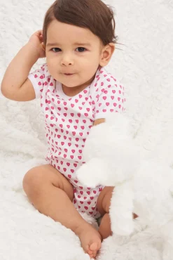 Baby Roller Rabbit Pajamas | Infant Hearts Short Sleeve Onesie