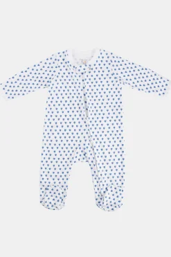 Baby Roller Rabbit Pajamas | Infant Hearts Zipper Footie
