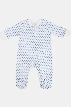 Baby Roller Rabbit Pajamas | Infant Hearts Zipper Footie