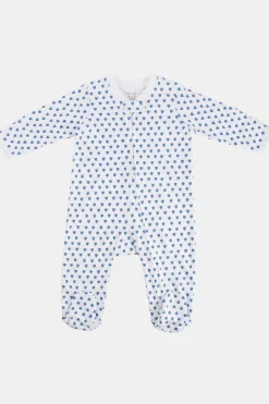 Baby Roller Rabbit Pajamas | Infant Hearts Zipper Footie