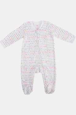 Baby Roller Rabbit Pajamas | Infant Love & Letters Zipper Footie