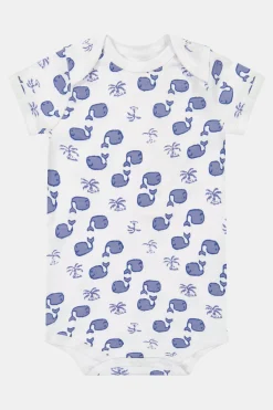 Baby Roller Rabbit Pajamas | Infant Moby Short Sleeve Onesie