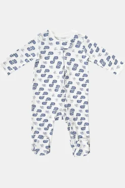 Baby Roller Rabbit Pajamas | Infant Moby Zipper Footie