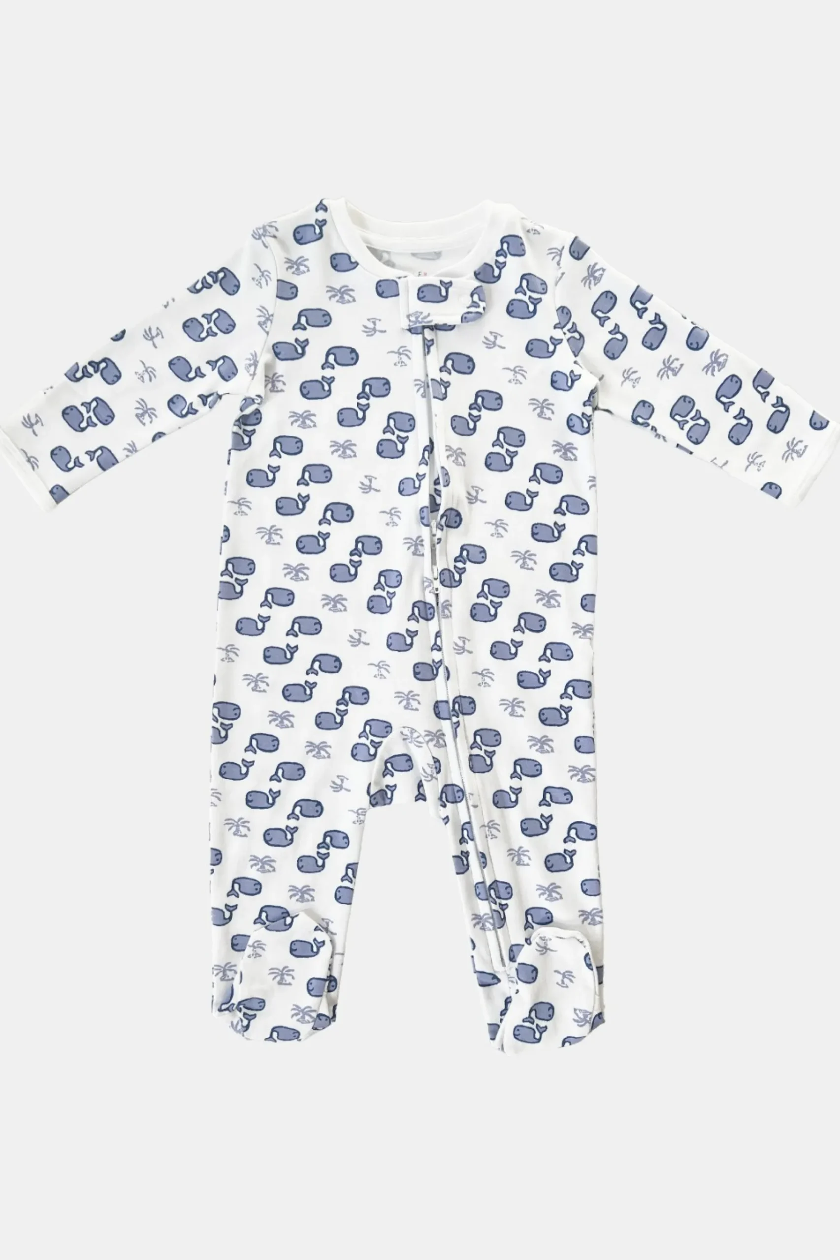 Baby Roller Rabbit Pajamas | Infant Moby Zipper Footie