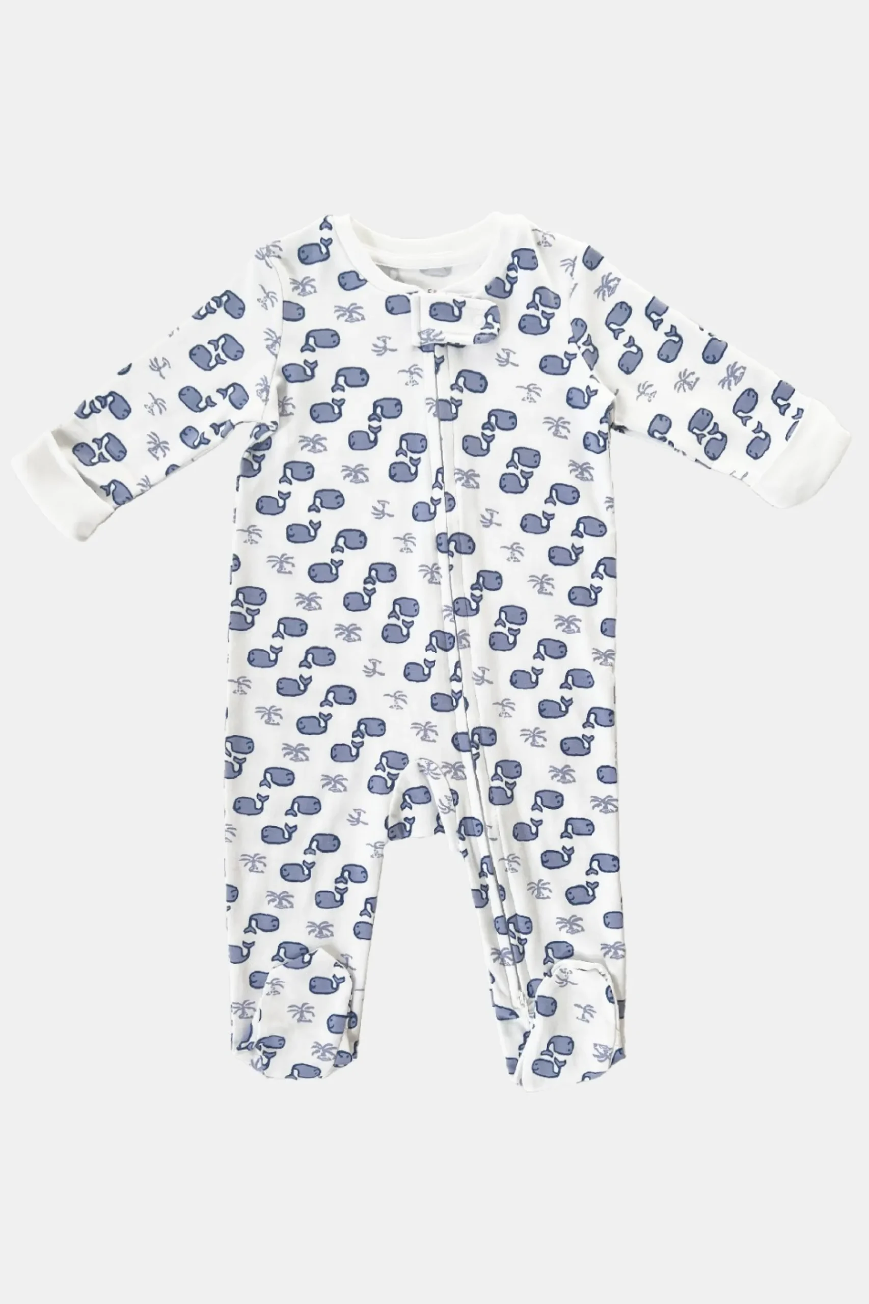 Baby Roller Rabbit Pajamas | Infant Moby Zipper Footie