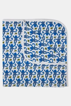 Baby Roller Rabbit Accessories | Infant Monkey Receiving Blanket