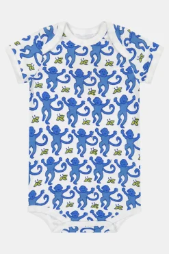 Baby Roller Rabbit Pajamas | Infant Monkey Short Sleeve Onesie