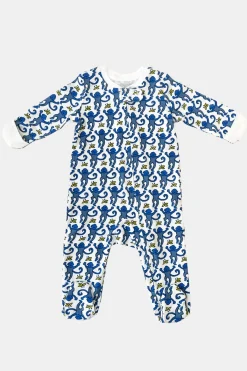 Baby Roller Rabbit Pajamas | Infant Monkey Zipper Footie