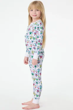 Kids Roller Rabbit Pajamas | Kids Back To School Monkey Pajamas