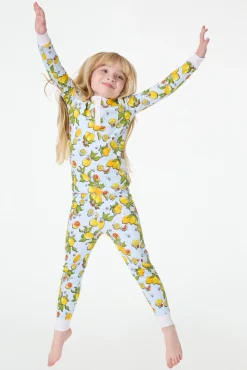 Kids Roller Rabbit Pajamas | Kids Citrus Hearts Pajamas