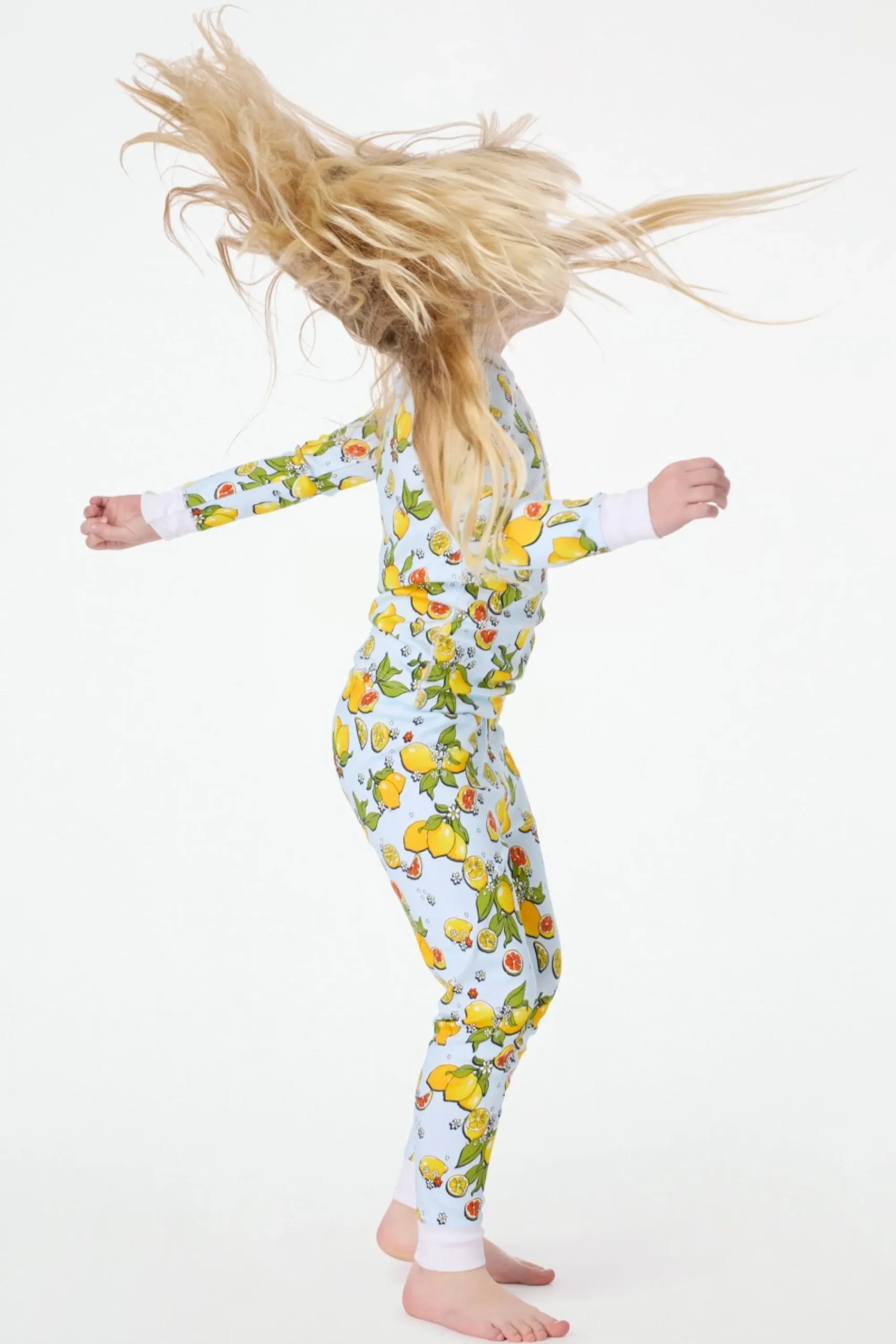 Kids Roller Rabbit Pajamas | Kids Citrus Hearts Pajamas