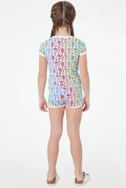 Kids Roller Rabbit Tops And Bottoms | Kids Disco Monkey Playa Play Set