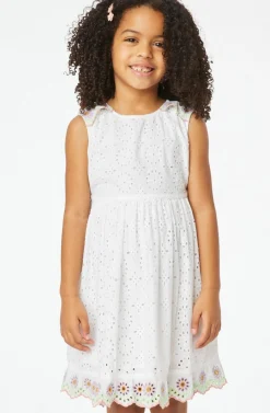 Kids Roller Rabbit Dresses | Kids Eyelet Chantal Dress