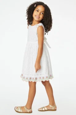 Kids Roller Rabbit Dresses | Kids Eyelet Chantal Dress