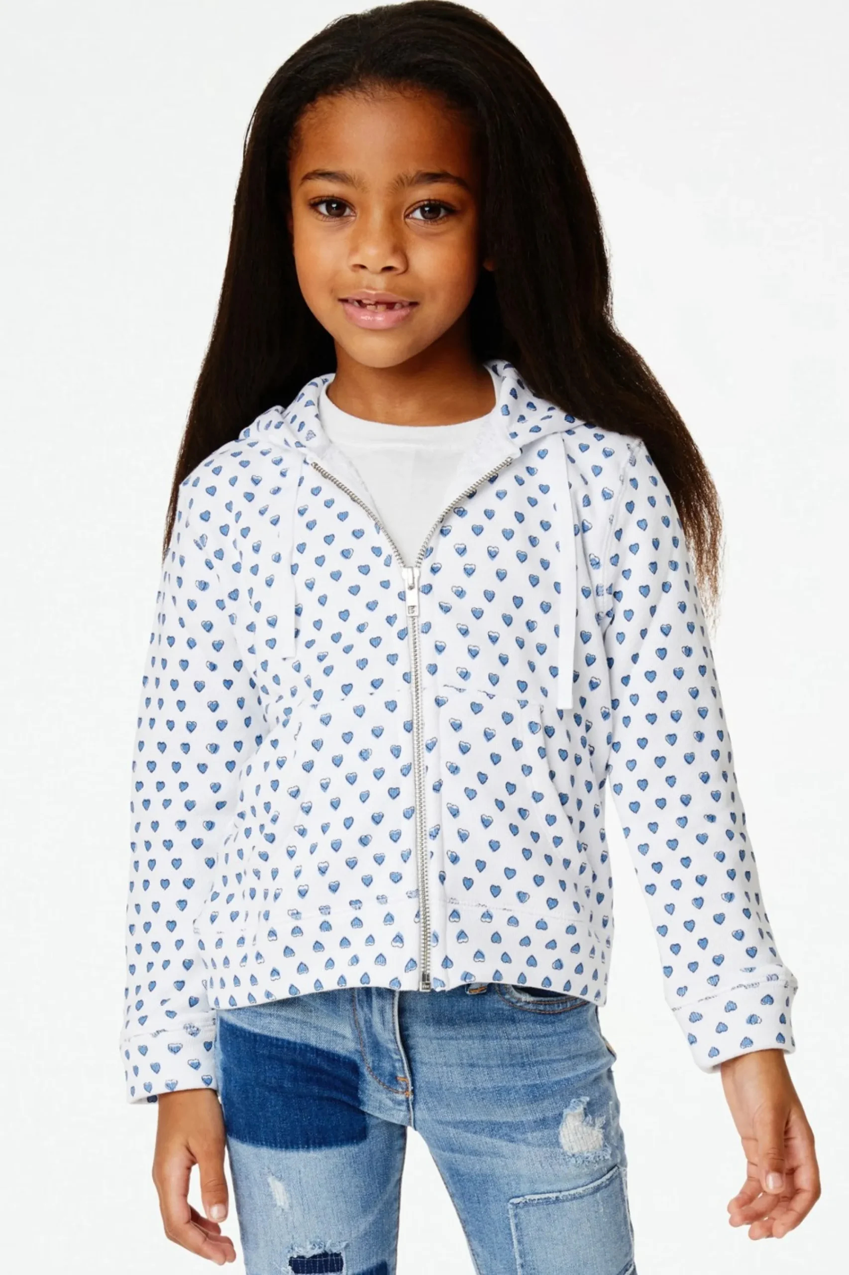 Kids Roller Rabbit Tops And Bottoms | Kids Hearts Harley Hoodie