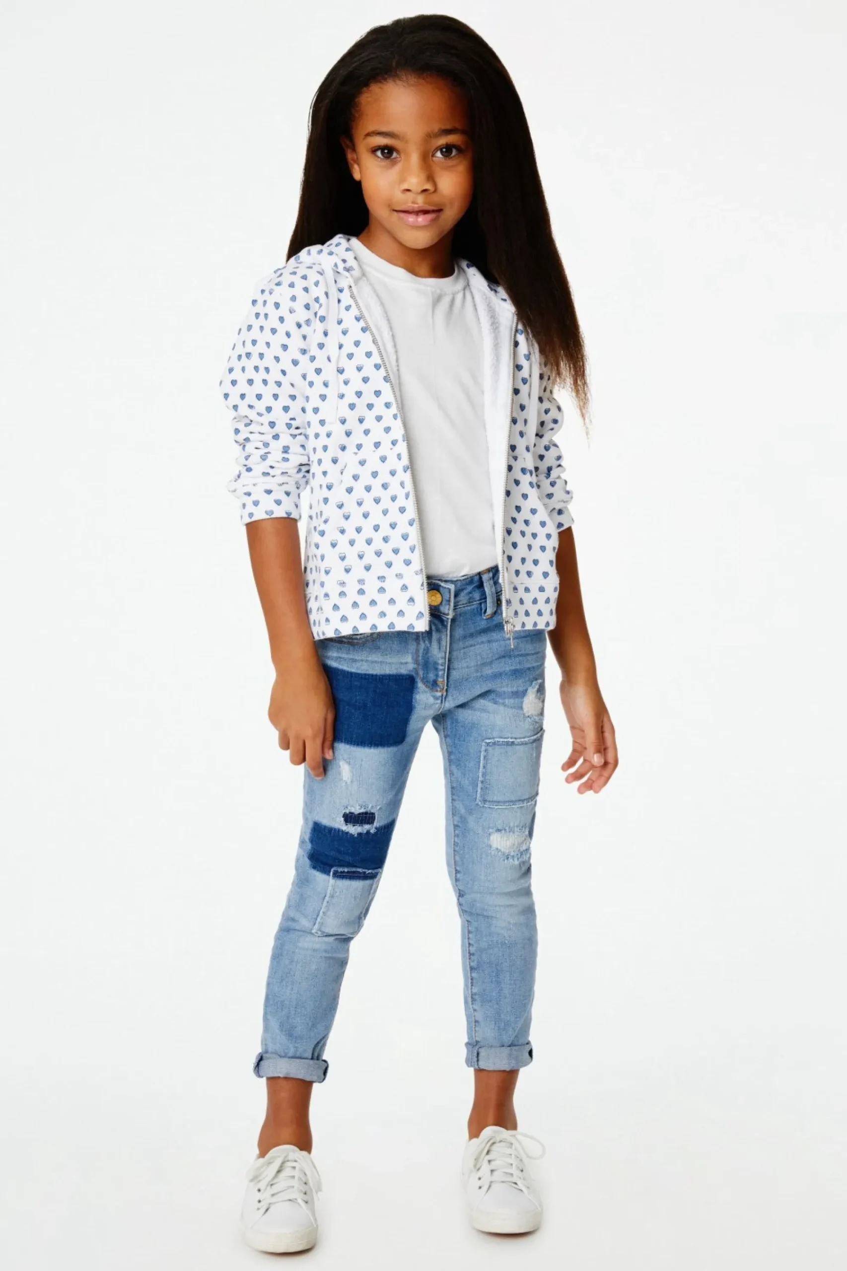 Kids Roller Rabbit Tops And Bottoms | Kids Hearts Harley Hoodie