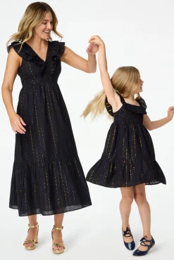 Kids Roller Rabbit Dresses | Kids Lurex Dot Ryan Dress