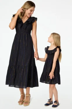 Kids Roller Rabbit Dresses | Kids Lurex Dot Ryan Dress