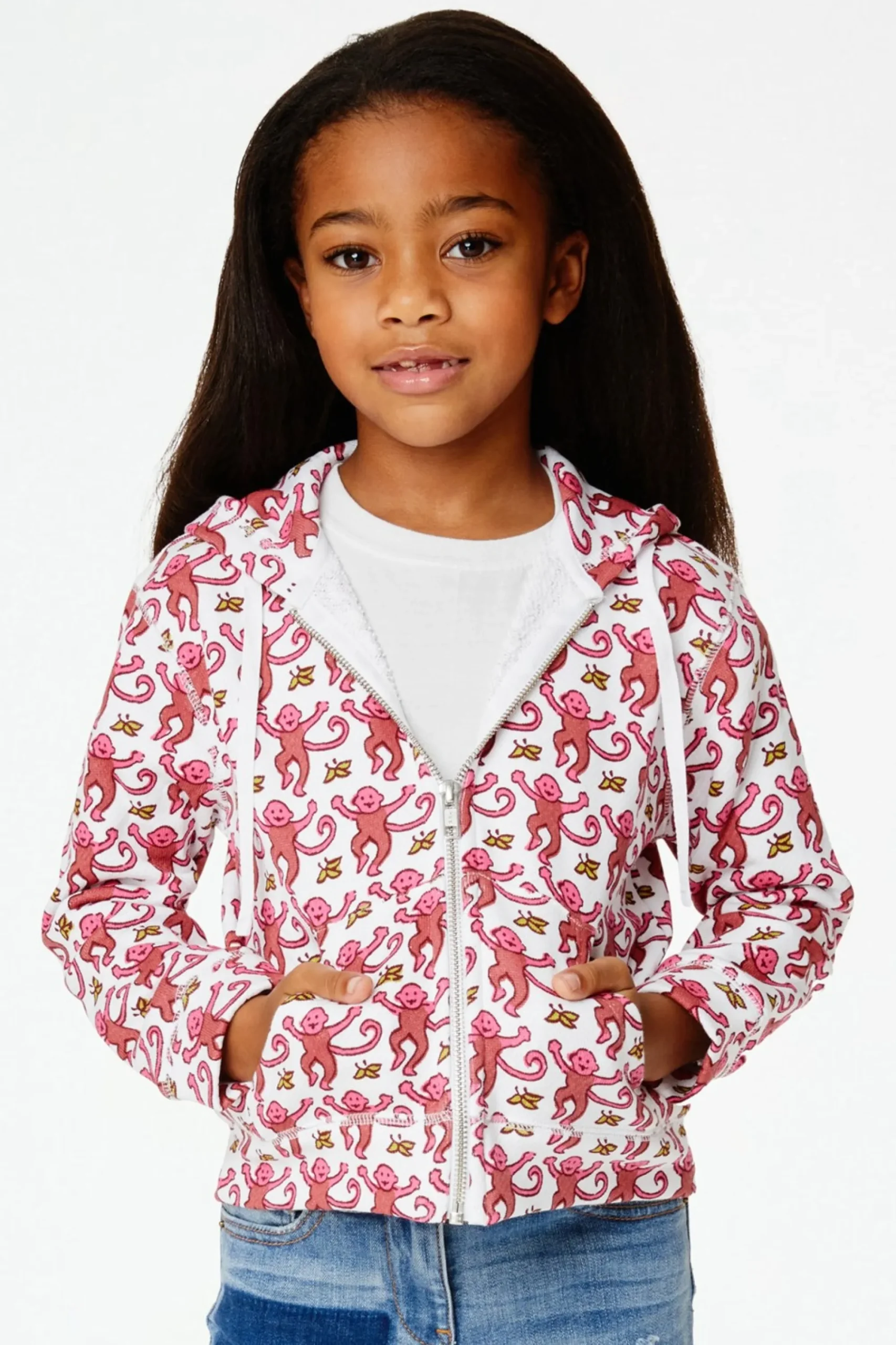 Kids Roller Rabbit Tops And Bottoms | Kids Monkey Harley Hoodie