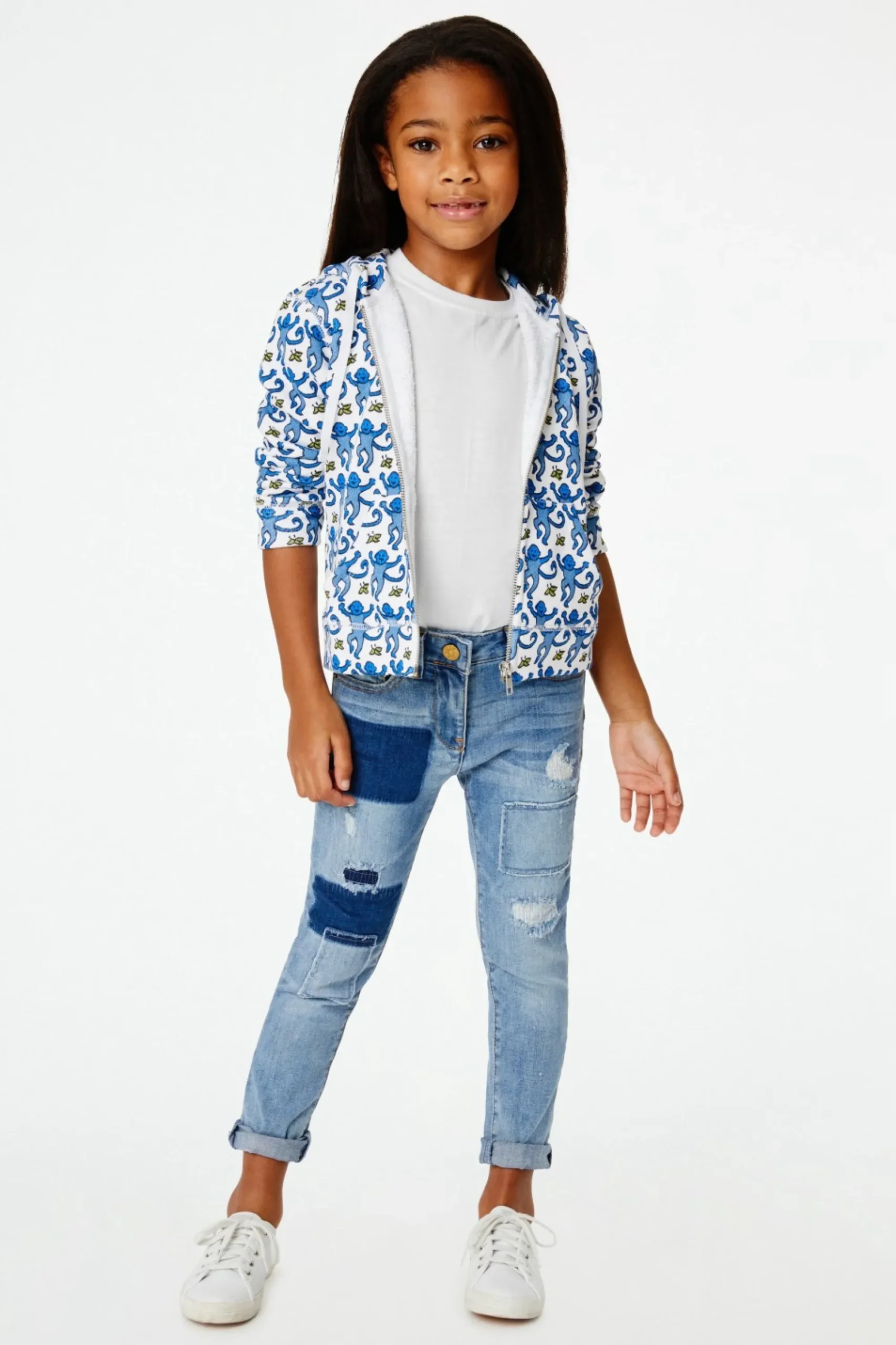 Kids Roller Rabbit Tops And Bottoms | Kids Monkey Harley Hoodie