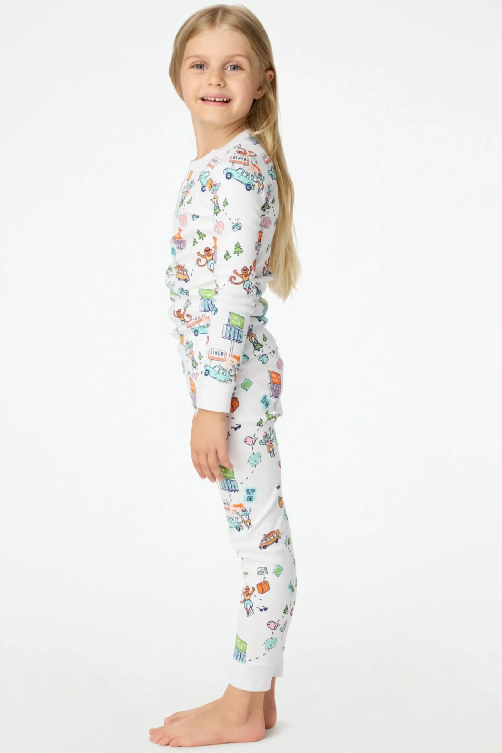 Kids Roller Rabbit Pajamas | Kids On The Road Pajamas