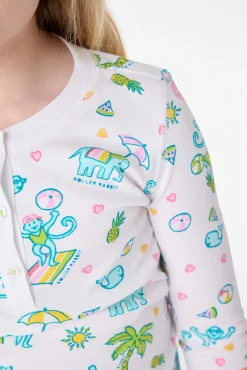 Kids Roller Rabbit Pajamas | Kids Pool Party Pajamas