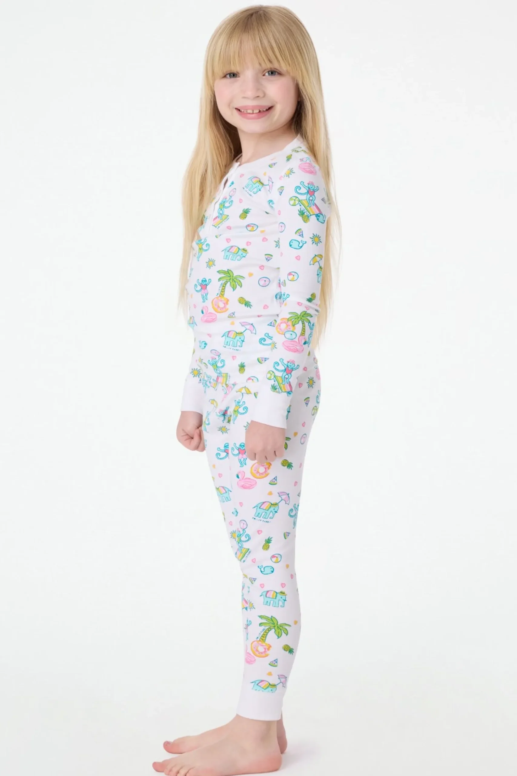 Kids Roller Rabbit Pajamas | Kids Pool Party Pajamas