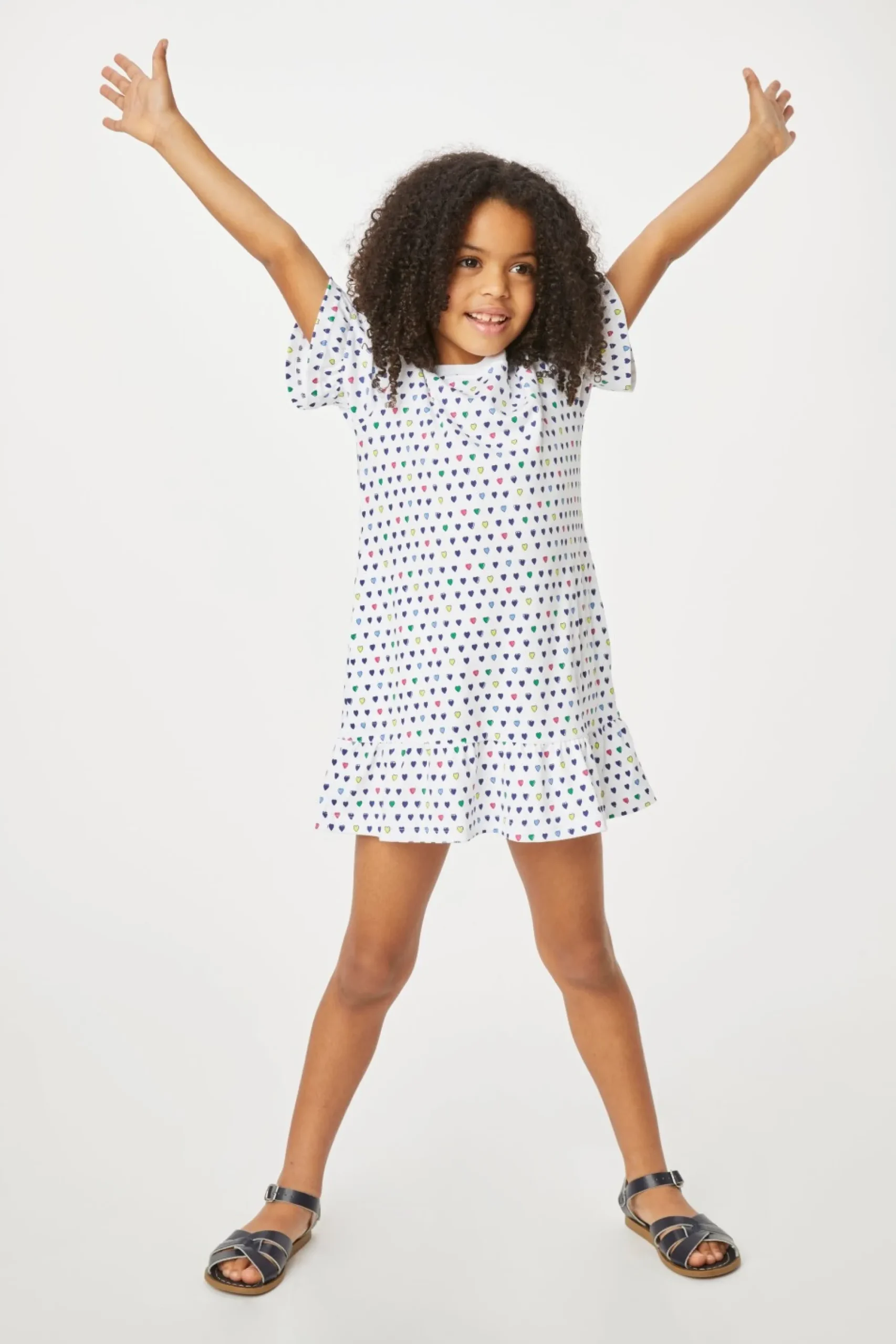 Kids Roller Rabbit Dresses | Kids Pop Hearts Esme Dress
