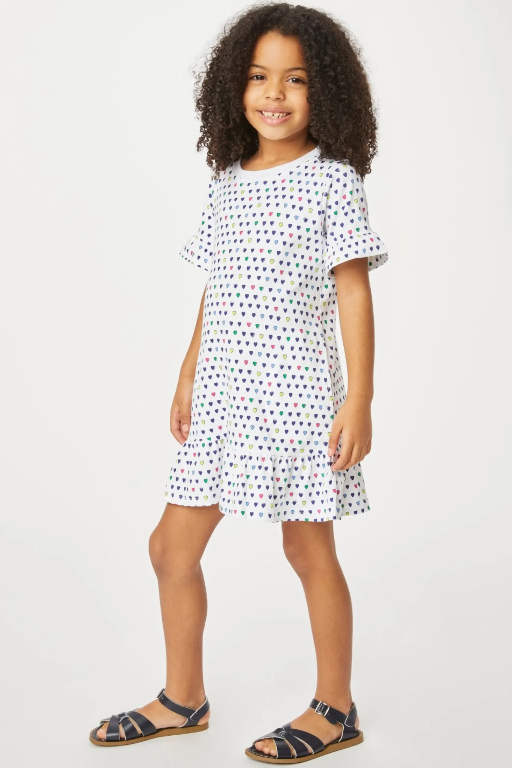 Kids Roller Rabbit Dresses | Kids Pop Hearts Esme Dress