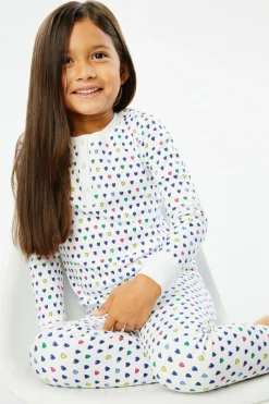 Kids Roller Rabbit Pajamas | Kids Pop Hearts Pajamas