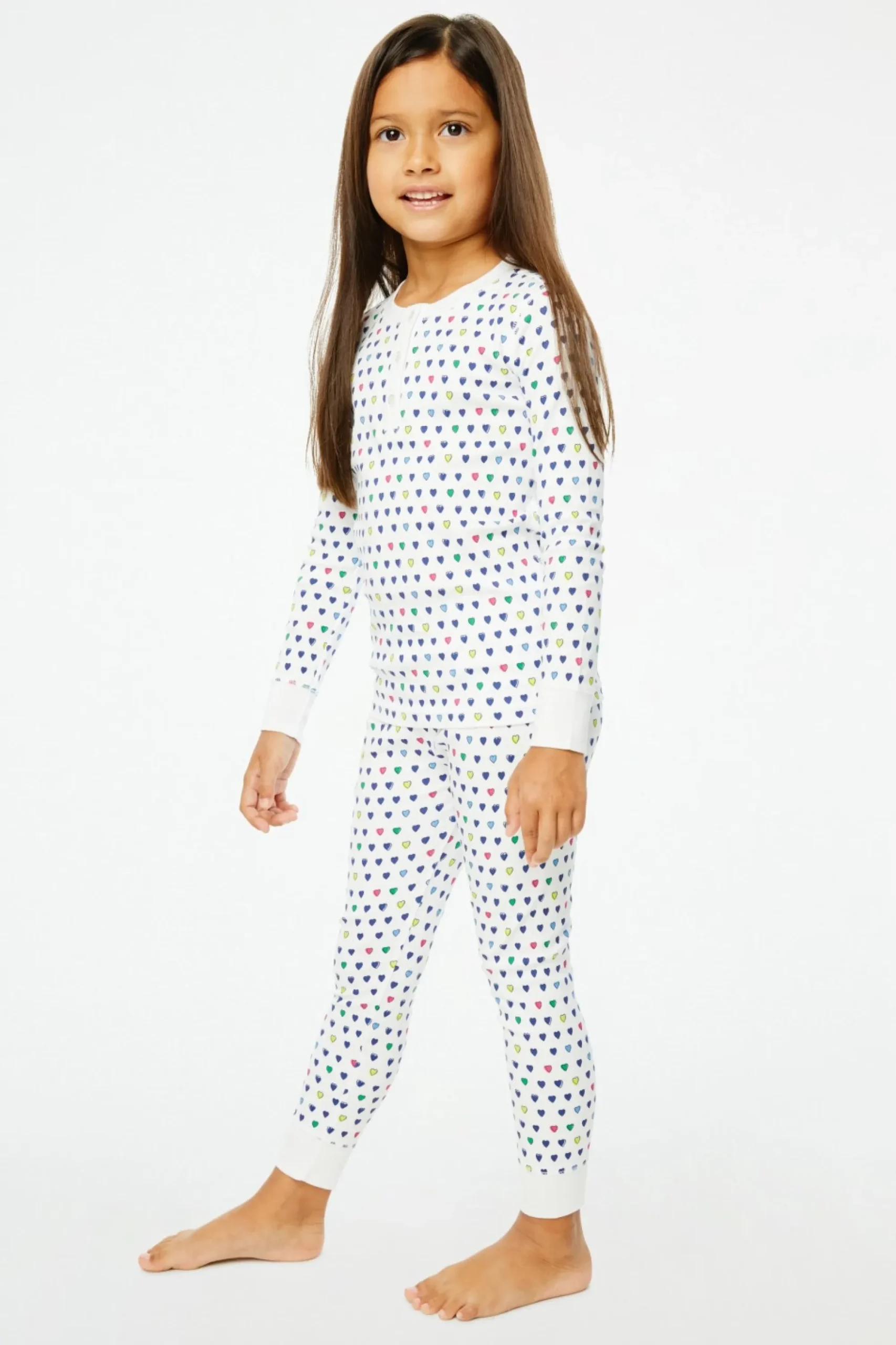 Kids Roller Rabbit Pajamas | Kids Pop Hearts Pajamas