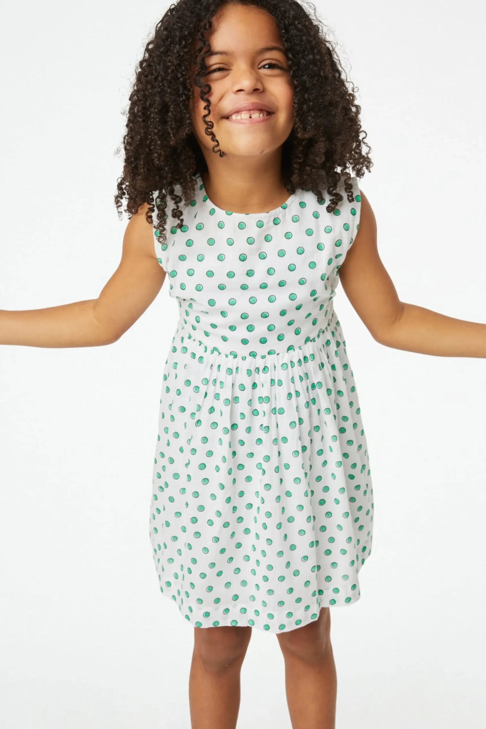 Kids Roller Rabbit Dresses | Kids Sanya Dot Chantal Dress