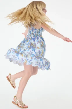 Kids Roller Rabbit Dresses | Kids Textured Amanda Ryan Dress