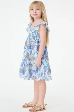 Kids Roller Rabbit Dresses | Kids Textured Amanda Ryan Dress