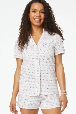 Women Roller Rabbit Pajamas | ove & etter Poo Pajaa