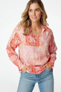 Women Roller Rabbit Tops | aiie Patchwork Jay Top