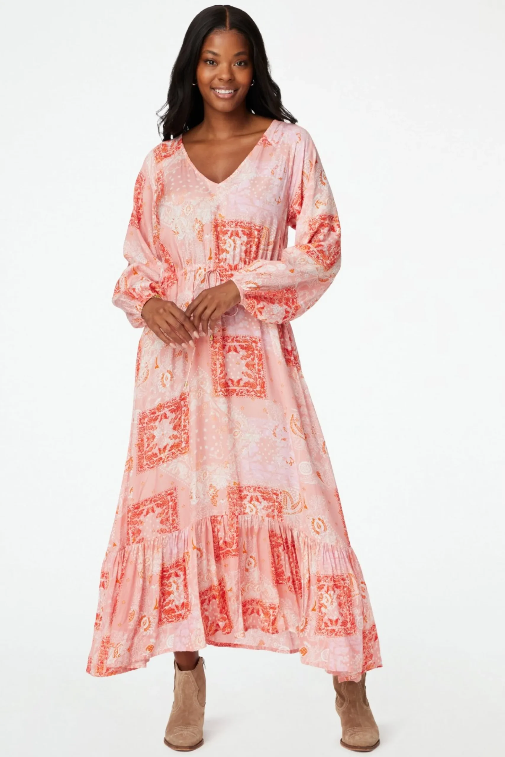 Women Roller Rabbit Dresses | aiie Patchwork Oaya Dre
