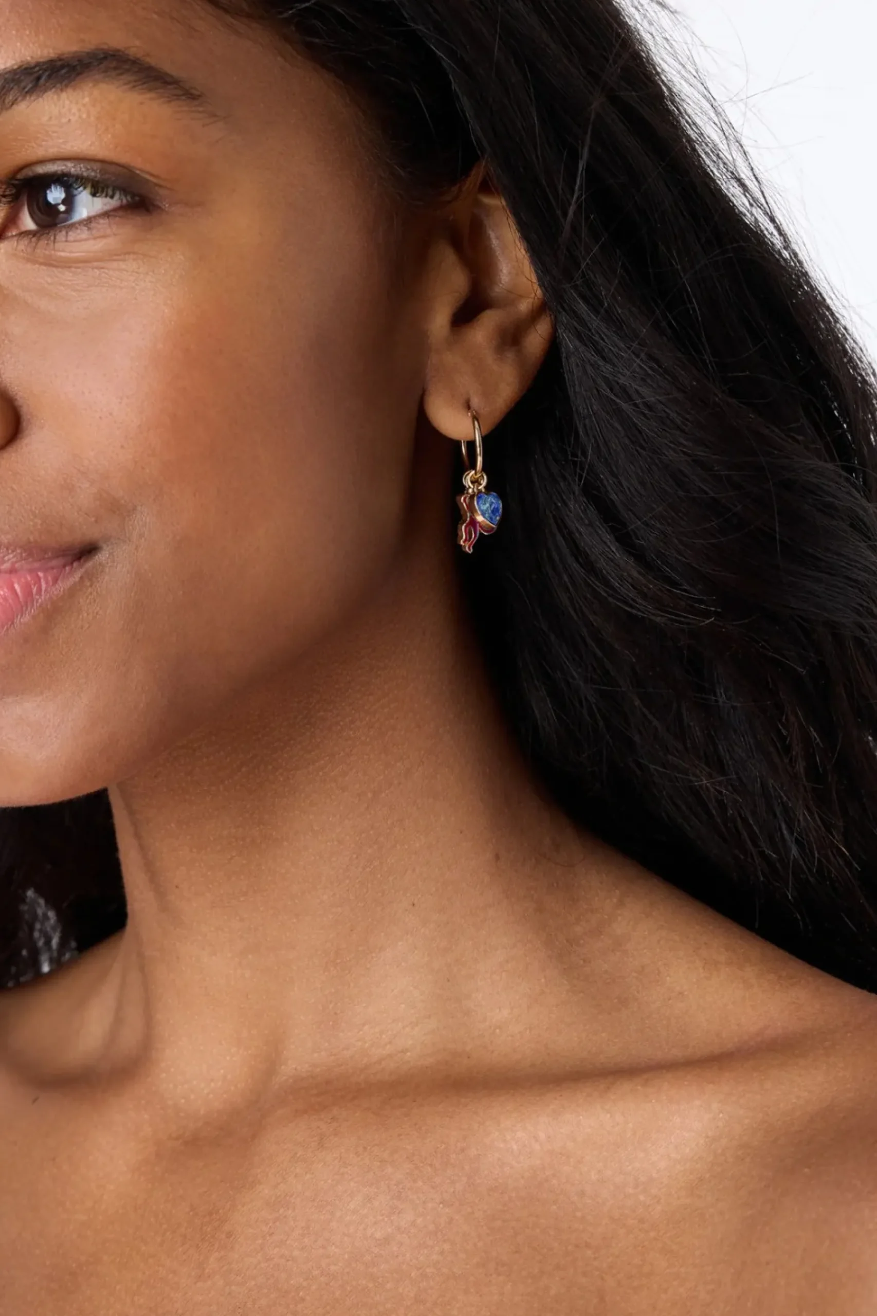 Roller Rabbit Jewelry | Moby Gem Hoops