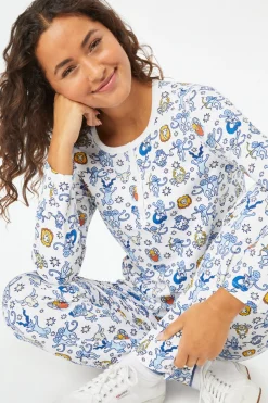 Women Roller Rabbit Pajamas | onkey Horocope Pajaa