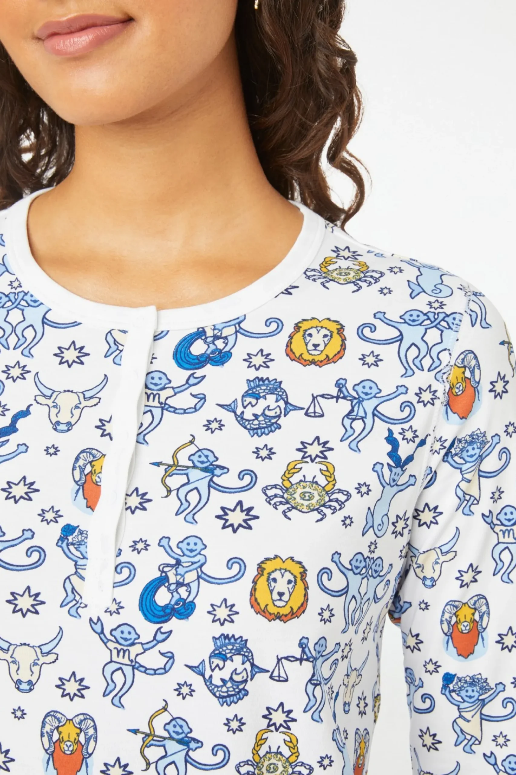 Women Roller Rabbit Pajamas | onkey Horocope Pajaa