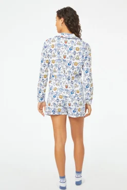 Women Roller Rabbit Pajamas | onkey Horocope Paoa Poo Pajaa